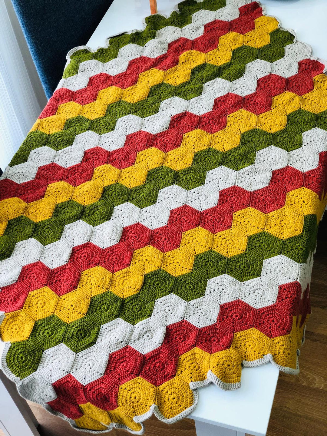 Chevron Blanket, Chevron Afghan, Crochet Blanket, Chevron Bedding, Crochet Afghan, Large Afghan, Bedding Custom Blanket